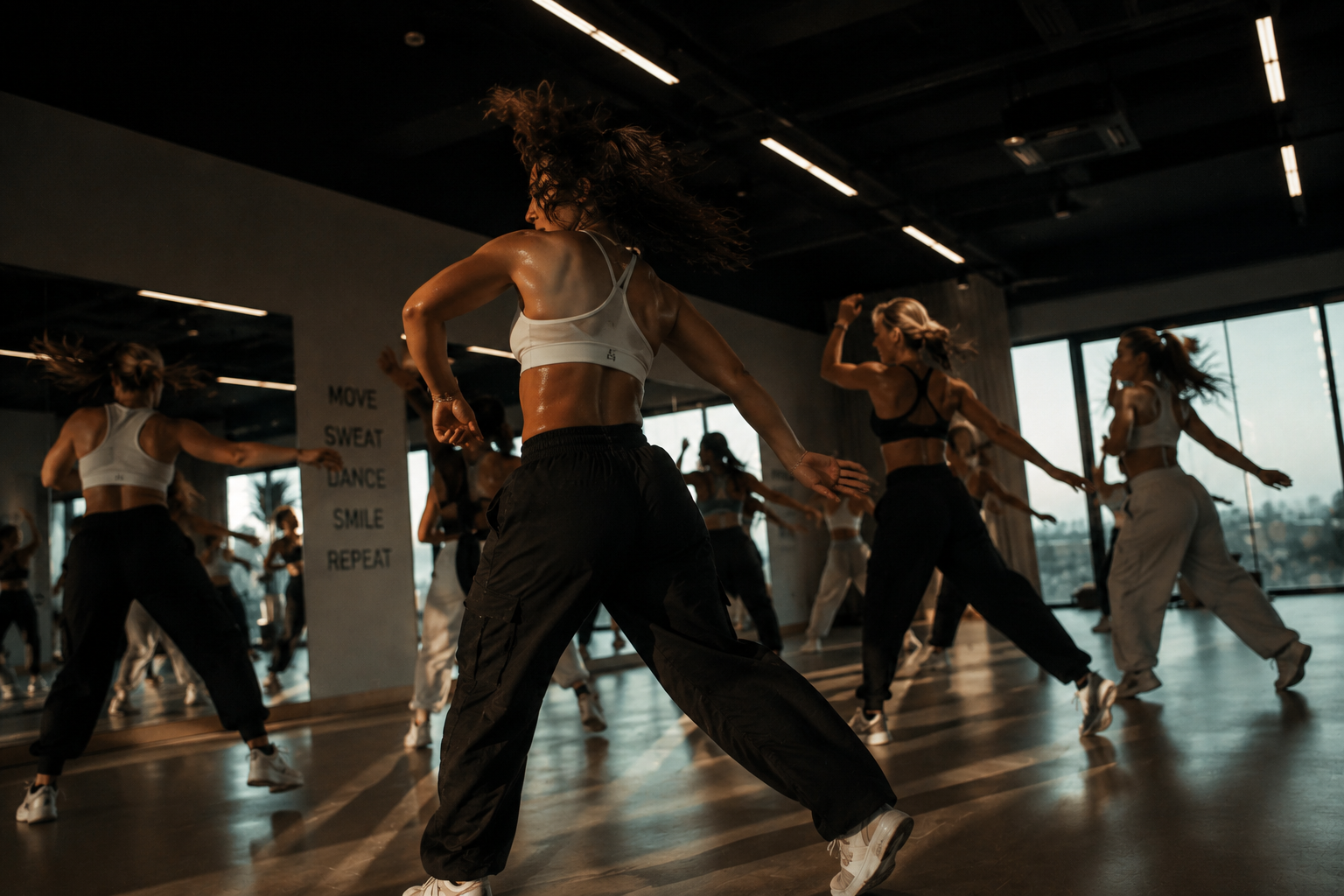 Zajęcia zumby w studio